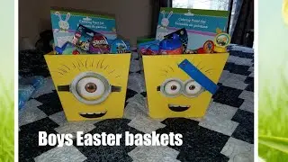 EASTER BASKETS FOR 5 & 4 YEAR OLD BOYS | MOMMA LAQUIDARA