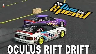 LFS Drifting with Maru and Hachi (OCULUS RIFT AND T500RS)
