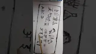 Ancient  way of writing with a Reed pen