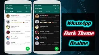 How to Enable Dark Theme on WhatsApp in Realme