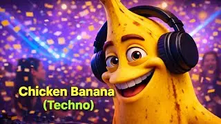 Chicken Banana (Techno) | Animated Music Video