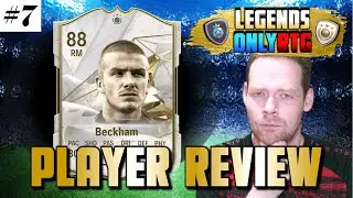 88 Rated Icon David Beckham SBC Player Review! Legends Only RTG Episode 7