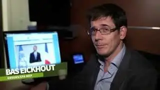 COP21 / DAY ONE - Bas Eickhout commenting the 
