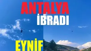 🎯 ANTALYA'DA HELİKOPTERLER DURMADAN &Ccedil;ALIŞIYOR EYNİF İBRADI