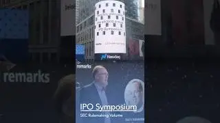 Keith Halverstam at Latham and Deloitte&rsquo;s US IPO Symposium at Nasdaq
