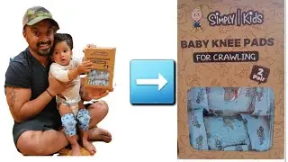BABY KNEE PADS review! #crawling #kneepads ! #kayden