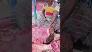 Amazig ox sweet meat cutting skill #meatcuts #streetfood #beefburyani