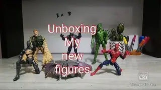Unboxing my new figures / Asmrtime