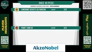 Sunshine Heights D2 Maroon v Point Cook D1