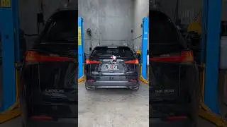 LEXUS NX300 custom mid muffler delete + sound clip 🔥🔥🔥