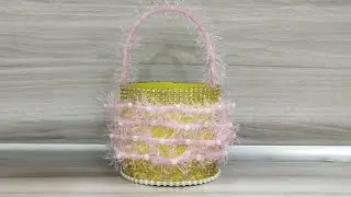 Нежная и пушистая корзинка/Delicate and fluffy basket