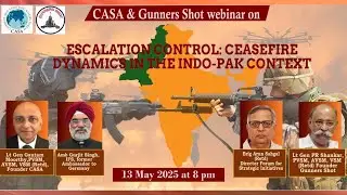 ESCALATION CONTROL & CEASEFIRE DYNAMICS / A CASA - GUNNERS SHOT WEBINAR