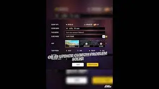 unlimited gloowall custom room problem solve after ob49 update #freefire #short #shorts #ytshorts