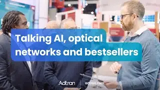 Talking AI, optical networks and bestsellers