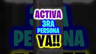 🖖👽Como ACTIVAR la TERCERA PERSONA en Minecraft👽👌 #datwinxd