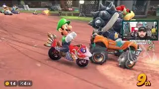 Blitzwinger Rage Compilation | Mario Kart World 9th And 10th Races