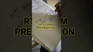 RTU EXAM PREPARATION #ias #rtu #motivation #upscpreparation #study