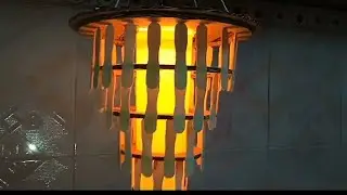 Easy Making Jhumar idea | Home made jhumar DIY | Home made fanoos with ice cream sticks | Decor Idea
