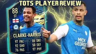 HE IS BROKEN!! 88 TOTS CLARKE-HARRIS PLAYER REVIEW! FIFA 21 ULTIMATE TEAM