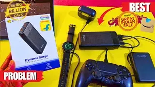 Made in India Beast! pTron Dynamo Surge 20000mAh Power Bank Review  Flipkart BBD Tech Drop