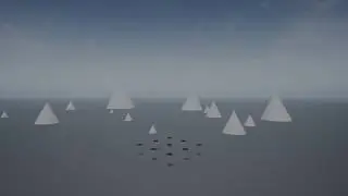 An Adversarial Approach to Private Flocking in Mobile Robot Teams