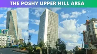 Cinematic Views Nairobi Upper Hill Link to Mbagathi Way