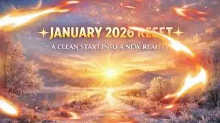 ✨ JANUARY 2026 RESET &mdash; A CLEAN START INTO A NEW REALITY ✨