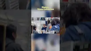 Xiamen Stone Exhibition #stone#tile#displayrack #stoneexhibition