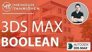 3ds Max Boolean | 3d Max Eğitim Videoları | Memduh Tanrı&ouml;ver