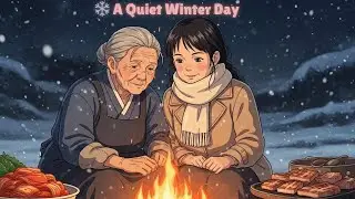 On the First Snowy Day, We Make Kimchi ❄️ Love’s Flavor to Warm a Bitter Winter  Ghibli Style ASMR