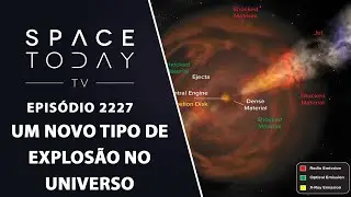 UM NOVO TIPO DE EXPLOSÃO NO UNIVERSO | SPACE TODAY TV EP2227