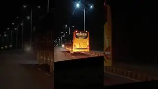VRL BUS OVERTAKING VIDEO #travel