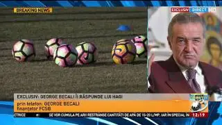 Scandal uriaș &icirc;ntre Gigi Becali și Gheorghe Hagi. Becali: Hagi e nașul meu, dar nu pot să renun