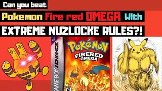 Can you beat Pokemon Fire Red OMEGA with Extreme Nuzlocke Rules? The finale! (Fire Red hard mode)