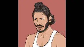 Portrait illustration | Milkha Singh