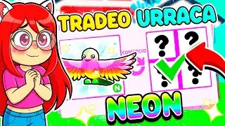 TRADEO La PRIMERA URRACA NEON en ADOPT ME y NO CREERÁS LO QUE CONSIGO! | Roblox Luly  🥰