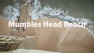 Wales (4k) Gower Beaches Drone Project - Mumbles Head Beach. Flying & filming over the beautiful sea