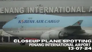 13/07/2024 Morning PENANG PLANE SPOTTING Landings & Takeoffs - Penang Int'l Airport (PEN/WMKP)