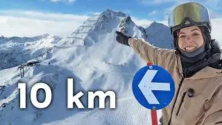 Längste BLAUE Skipiste in Österreich: 10 km purer Fahrspaß!