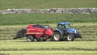 Fell Silage - Baling Grass for Square Silage Bales