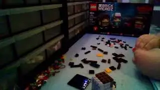 Building the Mike brick head from the stranger things brick heads