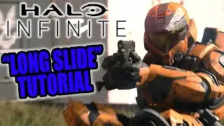 HOW TO CURB SLIDE IN HALO INFINITE (SLIDE FARTHER AND FASTER)