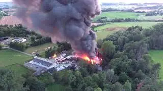 Gro&szlig;brand HWS Kunststoffe Steinheim Westfalen