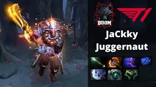 JaCkky Juggernaut vs T1 | ESL One Stockholm Major 2022 Dota 2