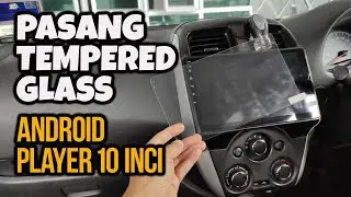 PASANG TEMPERED GLASS ANDROID PLAYER 10 INCI