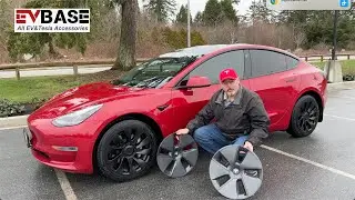 EVBASE Uberturbine Wheel Covers for Tesla Model 3