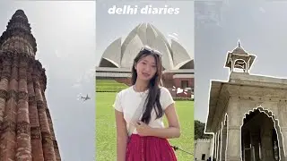 [DELHI DIARIES] HOHO bus service, Red Fort, Qutub Minar, Humayun's Tomb, Lotus Temple, Akshardham