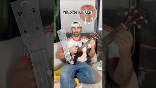 Vamonos a Marte - acordes y rasgueo - #ukulele #ukelele #chords #acordes #rasgueo