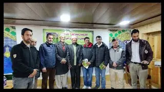 MP LADAKH attends book launch ceremony of yaseen Ansari at cultural Academy.