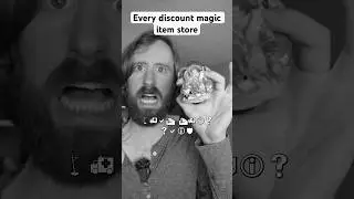 Every discount magic item store 💀 #skit #fyp #dnd #magic